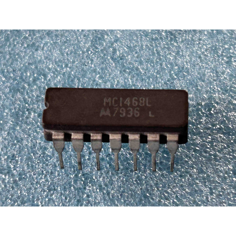 ci MC1468L ~ ic MC1468 L dip14 Céramique  de chez MOTOROLA IC NOS (TIRO03)