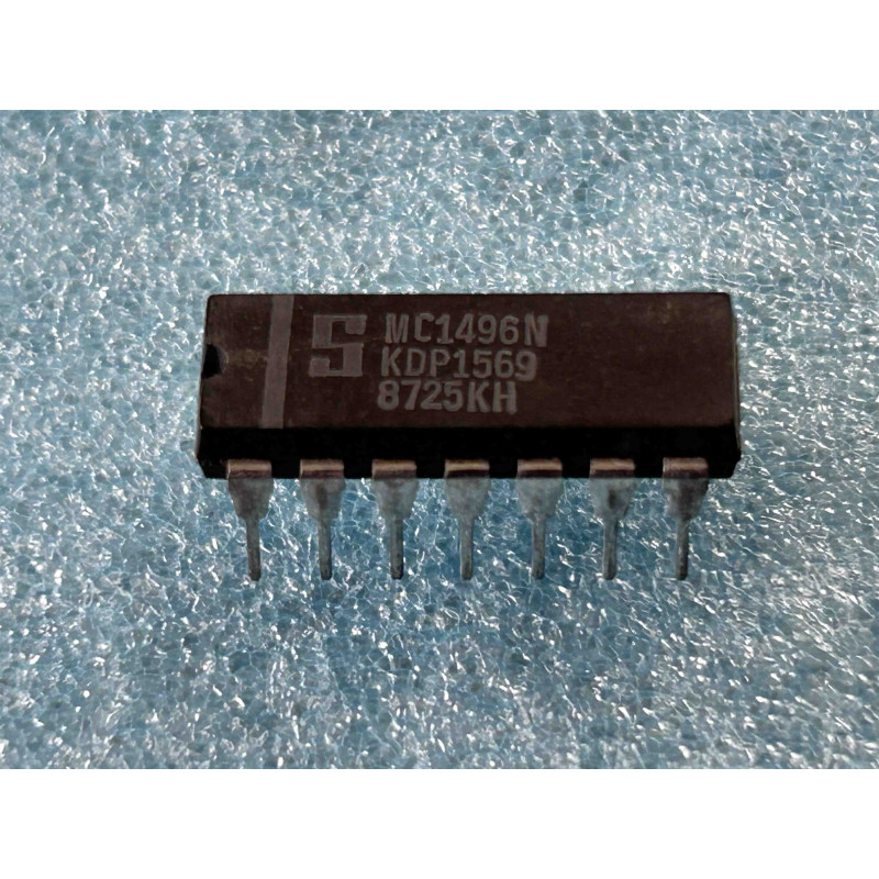 ci MC1496N ~ ic MC1496 N dip 14 de chez SIGNETICS Integrated Circuit NOS (TIRO03)