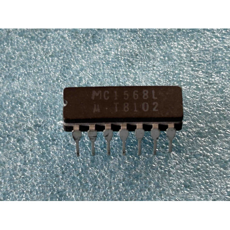 ci MC1568L ~ ic MC1568 L dip 14 de chez MOTOROLA Integrated Circuit NOS (TIRO03)