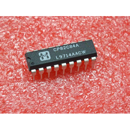 ci CP 82C84 A ~ ic CP82C84A ( 82C84A , correspond à IP82C84A pour température 0°C à 70°C) CMOS Clock Generator Driver (CI20)