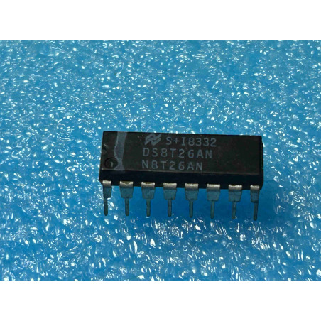 ci DS8T26AN ~ ic N8T26 AN ~ dip 16 de chez NATIONAL SEMICONDUCTOR ci NOS (TIRO 04)