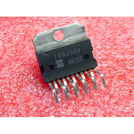 ci TDA 2009 - ic TDA2009  ~  10W+10W stereo amplifier circuit (CI65)