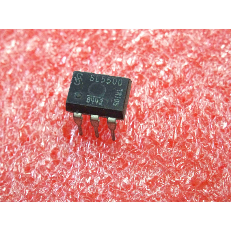 Lot de 3: ci SL 5500 ~ ic SL5500 ~ 6-pin phototransistor optocoupler, silicon NPN with accessible base (5I1)