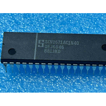 ci SCN2671AC1N40 ~ ic SCN2671AC 1N40 dip40 de chez SIGNETICS IC NOS (TIRO04)