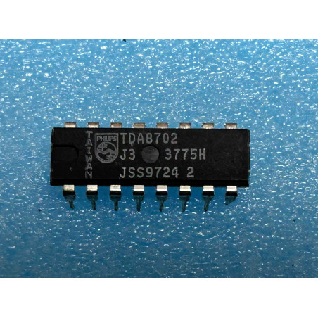 ic TDA 8702 / ci TDA8702 PHILIPS DIP16  Neuf