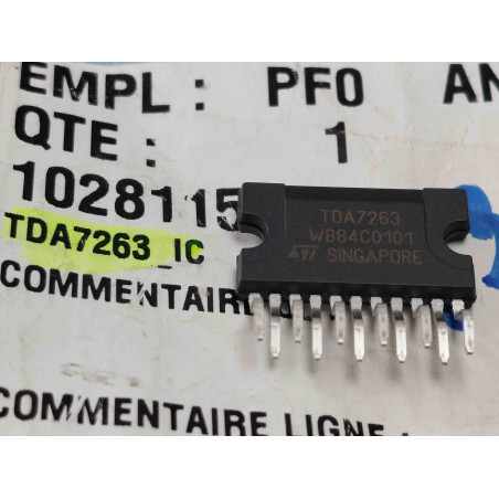 ci TDA7263 ~ ic TDA7263  Circuit Intégré NOS