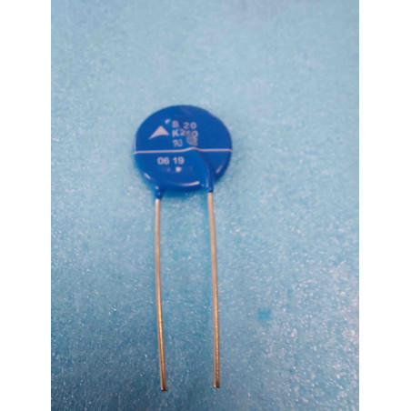 Lot de 2p VDR VARISTOR VARISTANCE GEMOV GMOV 250V S20K250 diam: 21mm SIEMENS