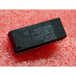 ci MK 48T08 B -10 ~ ic MK48T08B-10 ~ CMOS 8Kx8 timekeeper SRAM 100ns ~ MK48T08-10 boîtier PHDIP28 (CI40)