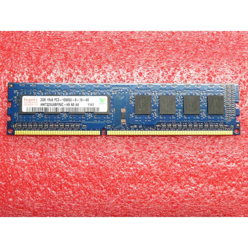 barette de 2Go de RAM DDR3 hynix HMT325U6BFR8C-H9 N0 AA 1141 2GB 1Rx8 PC3-10600U-9-10-A0