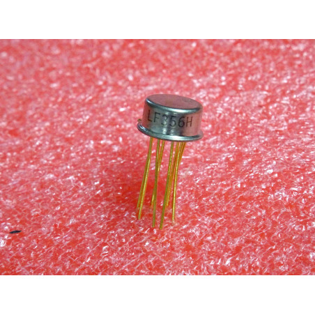 ci LF 356 H ~ ic LF356H ~ JFET input operational amplifier ~ metal can 8-pins