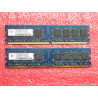 Lot:2 barettes 1Go RAM DDR2 nanya PC2-5300U-555-12-E1 1GB 2Rx8.667 (NT1GT64U8HB0BY-3C.0705.X2.TW +NT1GT64U8HA1BY-3C.0724.X3.TW)