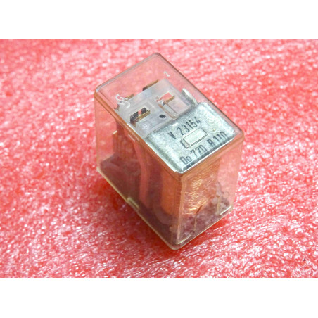 relais siemens V23154-D0720-B110 cradle N relay dust protected size II type single contact 4formC 4CO 2A 150Vdc 125Vac coil 20V