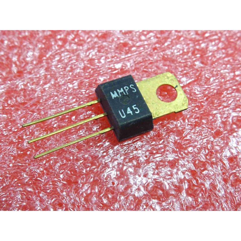 transistor MPSU 45 ~ MPS-U45 Si NPN darlington amplifier transistor ~ Uce 40V , Ic 2A (4I2)