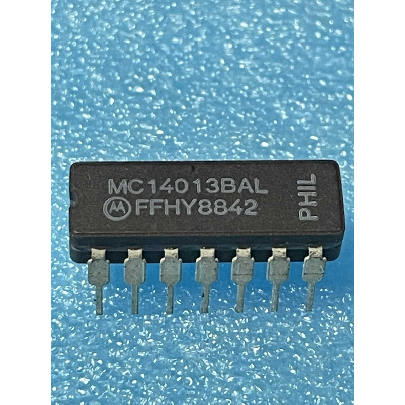 ci MC14013BAL ~ ic MC14013 BAL cmos 4013 DIP14 Céramique  Integrated Circuit NOS (PLA010)