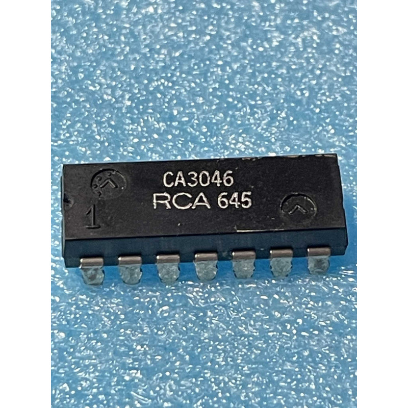 ci CA3046 ~ ic CA3046 dip14 RCA Integrated Circuit NOS (PLA025)