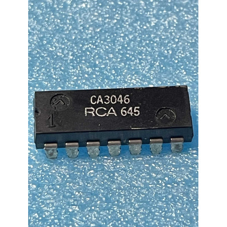 ci CA3046 ~ ic CA3046 dip14 RCA Integrated Circuit NOS (PLA025)