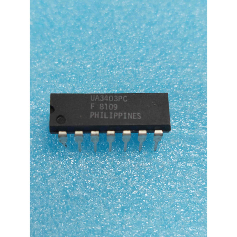 ci UA3403PC ~ ic µA3403 PC  dip14 FAIRCHILD Integrated Circuit NOS  (TIRO5)