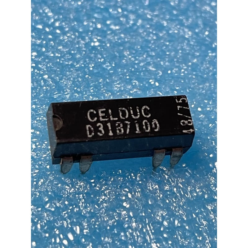 Relais Reed D31B7100 ~ Relay Reed D32A7100 CELDUC (5A1)