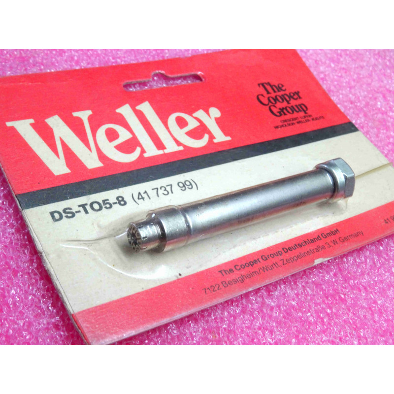 panne de dessoudage weller DS-TO5-8 4173799 ~ Øvissage environ 8.3mm ~ pour boîtier TO5 8-pins (0W1)