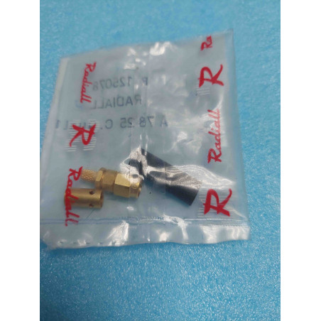 Connecteur RF Coaxial SMA crimp OR  R125078  Radiall  en sachet  ( 4E2 )