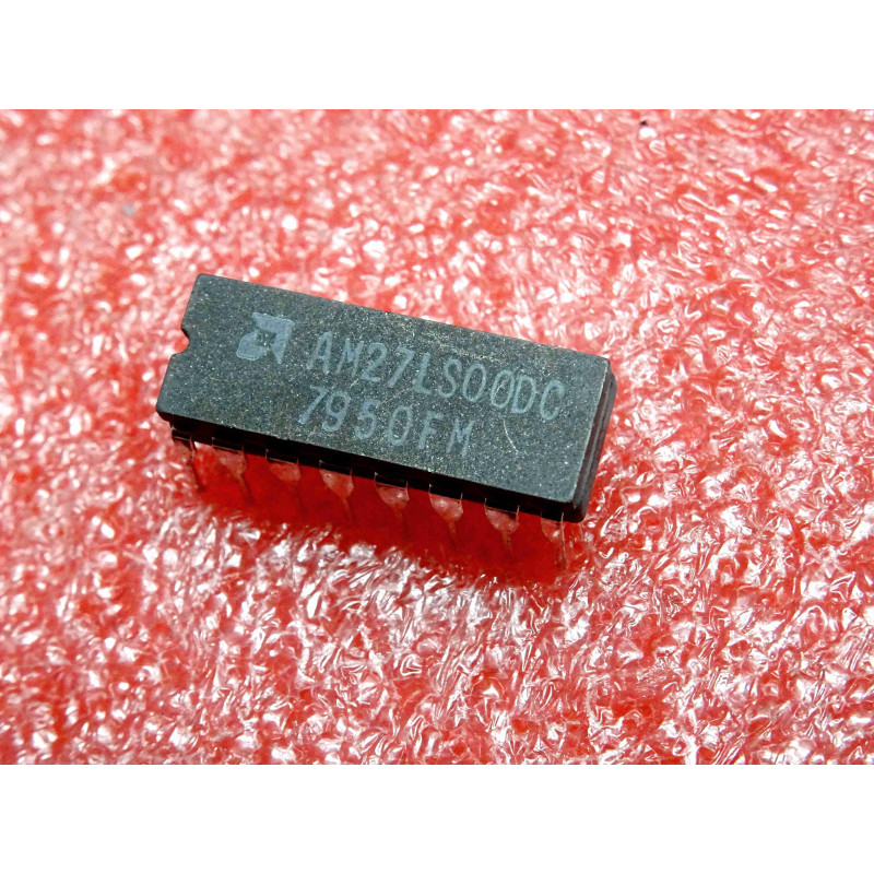 ci AM 27LS00 DC ~ ic AM27LS00DC ~ 256-Bit Low-Power Schottky Bipolar RAM 45ns DIP16 ceramic (5R3)