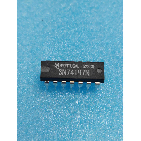 Ci ttl SN74197N ~ Ic SN 74197 N dip14 Integrated Circuit TEXAS NOS ( 5A2 )