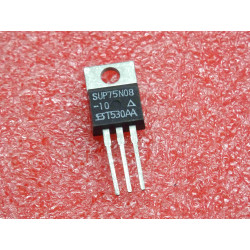 transistor SUP 75N08 -10 ~...