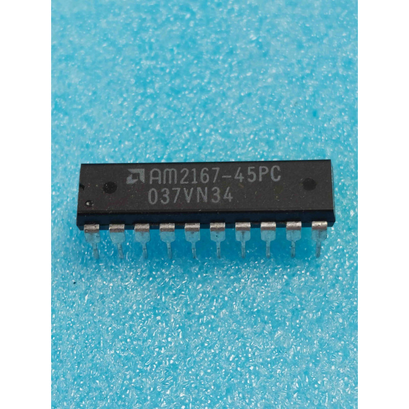 ci AM2167-45PC ~ ic AM2167 -45PC  Boîtier  dip20 ci NOS de chez AMD  ( 5A1 )