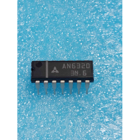 ci AN6320 ~ ic AN6320 Integrated Circuit dip14 NOS Panasonic