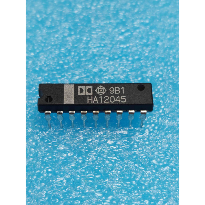 ci HA12045 ~ ic HA12045 Dip18 de chez Hitachi Integrated Circuit NOS