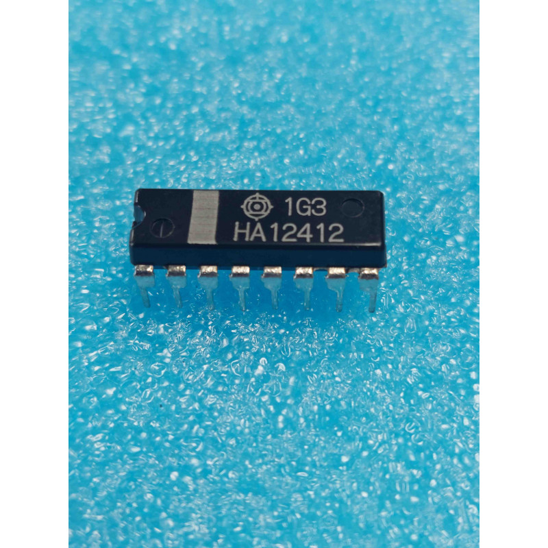 ci HA12412 ~ ic HA12412 dip16 de chez Hitachi Integrated Circuit NOS