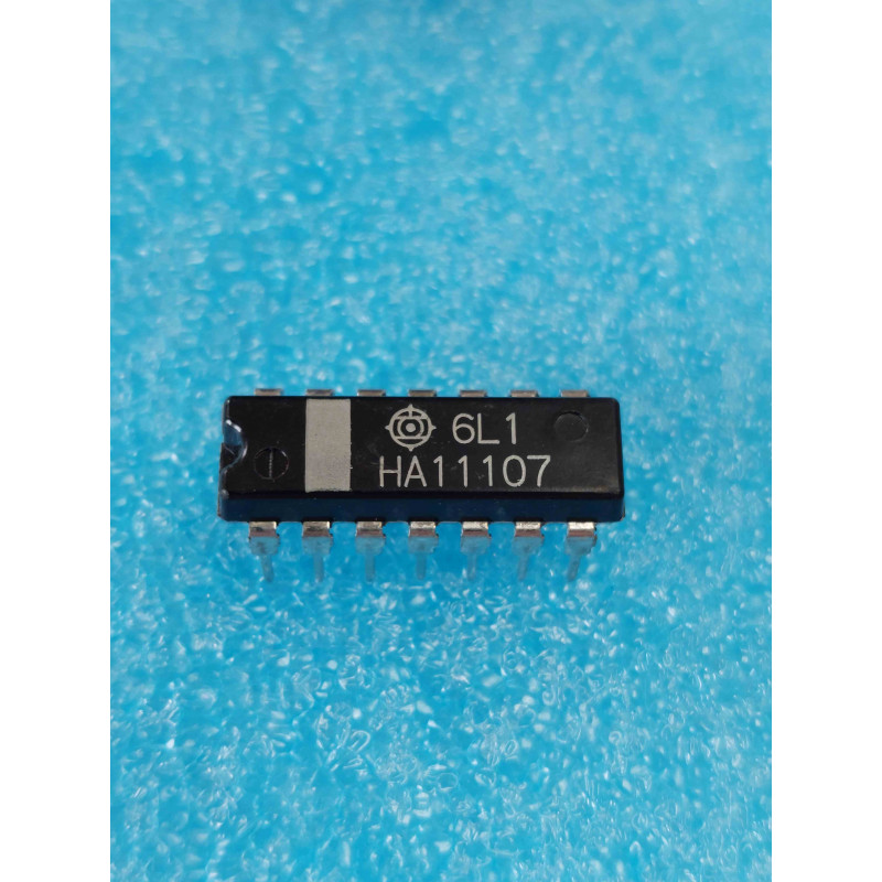 ci HA11107 ~ ic HA11107 dip14 de chez HITACHI  Integrated Circuit NOS