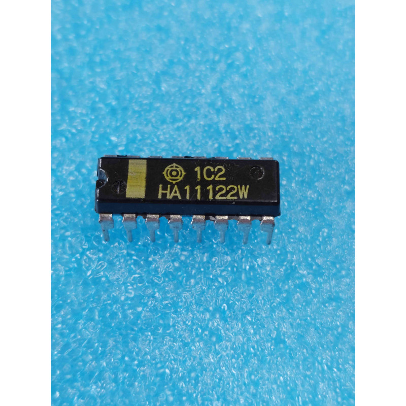 ci HA11122 W ~ ic HA11122 W dip16 de chez HITACHI  Integrated Circuit NOS