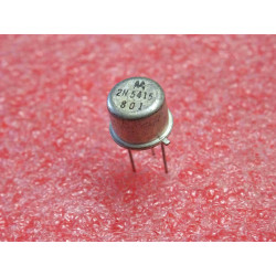 Lot de 2 : transistor 2N 5415 ~ 2N5415 PNP high-voltage transistor ~ Uce -200V Ic 0.4A ~ boîtier TO-39 (5A2)