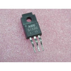 2SD 1590 ~ 2SD1590 D1590 silicon NPN darlington power transistor, Vce 100V Ic 8A