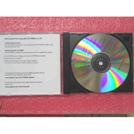 CD-Rom Agilent E1852B Bluetooth Test Set Agilent Technologies E1852-90016