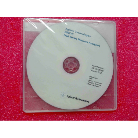 CD-Rom Agilent Technologies E5071C ENA series network analyzers (E5071-90500)