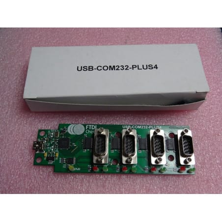 usb-com232-plus4 Carte d'adaptateur FTDI Chip USB vers RS232 Quatre canaux