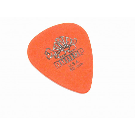 Lot x6 : mediator / plectre tortex dunlop ~ 0.60mm , orange