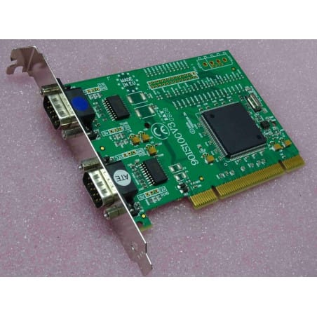 carte PCI  JAT 94V-0 90IS10CV3 pour ajout 2 ports COM série RS232 (carte seule)