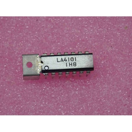 ic LA 4101 ~ ci LA4101 ~ AF POWER AMP ~ DIP14 (PLA008)