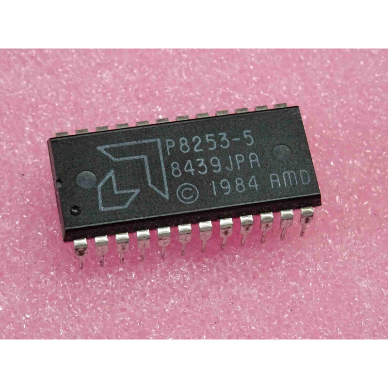 ci P 8253 -5 ~ ic P8253-5 ~ programme interval timer ~ DIP-24 AMD (PLA037)