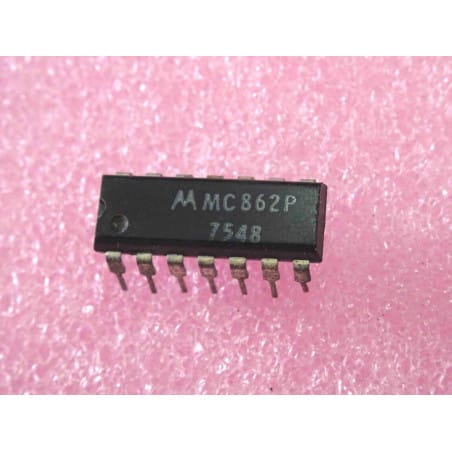 ci MC 862 P ~ ic MC862P ~ triple 3-input NAND gate ~ DIP-14 motorola (PLA037)