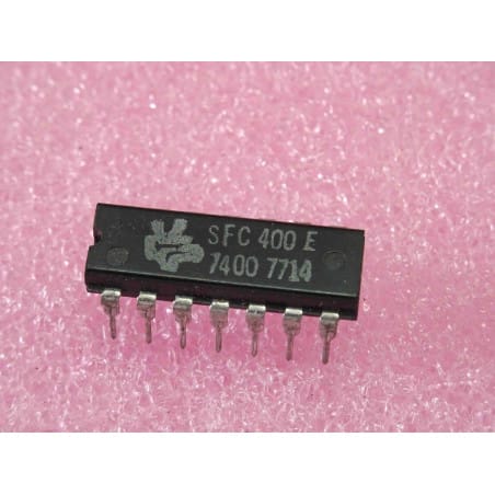 SFC 400 E SFC400E (SN7400 TL7400N MIC7400N FLH101 FLH131)2input NANDgate(PLA037)