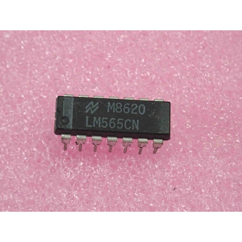 ci LM565 CN ~ ic LM565CN ~ phase locked loop (PLL) ~ DIP-14 ns (PLA026)