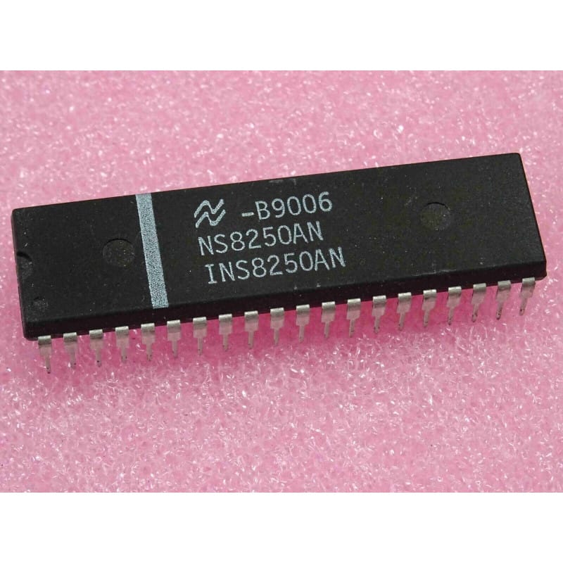 ci NS 8250 AN ~ ic NS8250AN INS8250AN ~ UART ~ DIP-40 NS (PLA026)