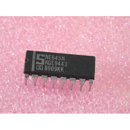 ci NE 645 N ~ ic NE645N ~ dolby noise reduction circuit DIP16 signetics (PLA042)