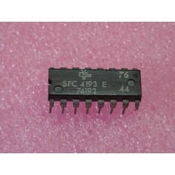 SFC 4193 E ~ SFC4193E (SN74193N TL74193N MIC74193N FLJ251) 4-bit counter(PLA042)