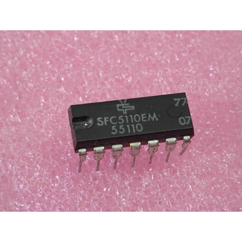 ci SFC 5110 EM ~ ic SFC5110EM (SN55110) dual line drivers (12mA) DIP-14 (PLA042)