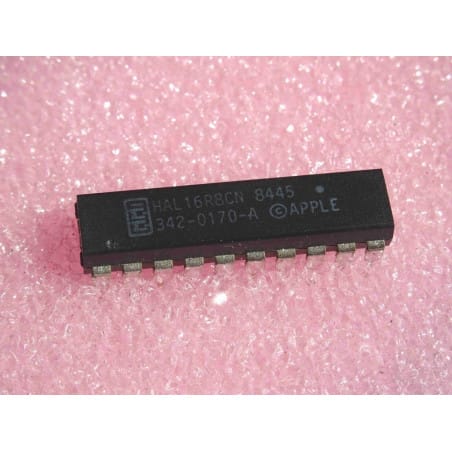 MMI 342-0170-A ~ TMG DRAM/NTSC Video Timing Generator Apple IIc / IIe (PLA003)